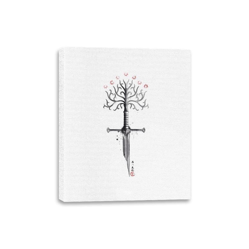 Gondor's Ink - Canvas Wraps Canvas Wraps RIPT Apparel 8x10 / White