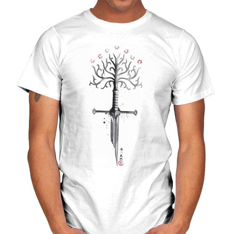 Gondor's Ink - Mens T-Shirts RIPT Apparel Small / White