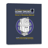 Gonk Manual - Canvas Wraps Canvas Wraps RIPT Apparel 16x20 / Navy