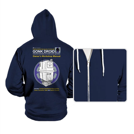 Gonk Manual - Hoodies Hoodies RIPT Apparel Small / Navy