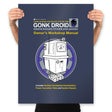 Gonk Manual - Prints Posters RIPT Apparel 18x24 / Navy