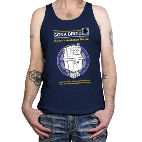 Gonk Manual - Tanktop Tanktop RIPT Apparel X-Small / Navy