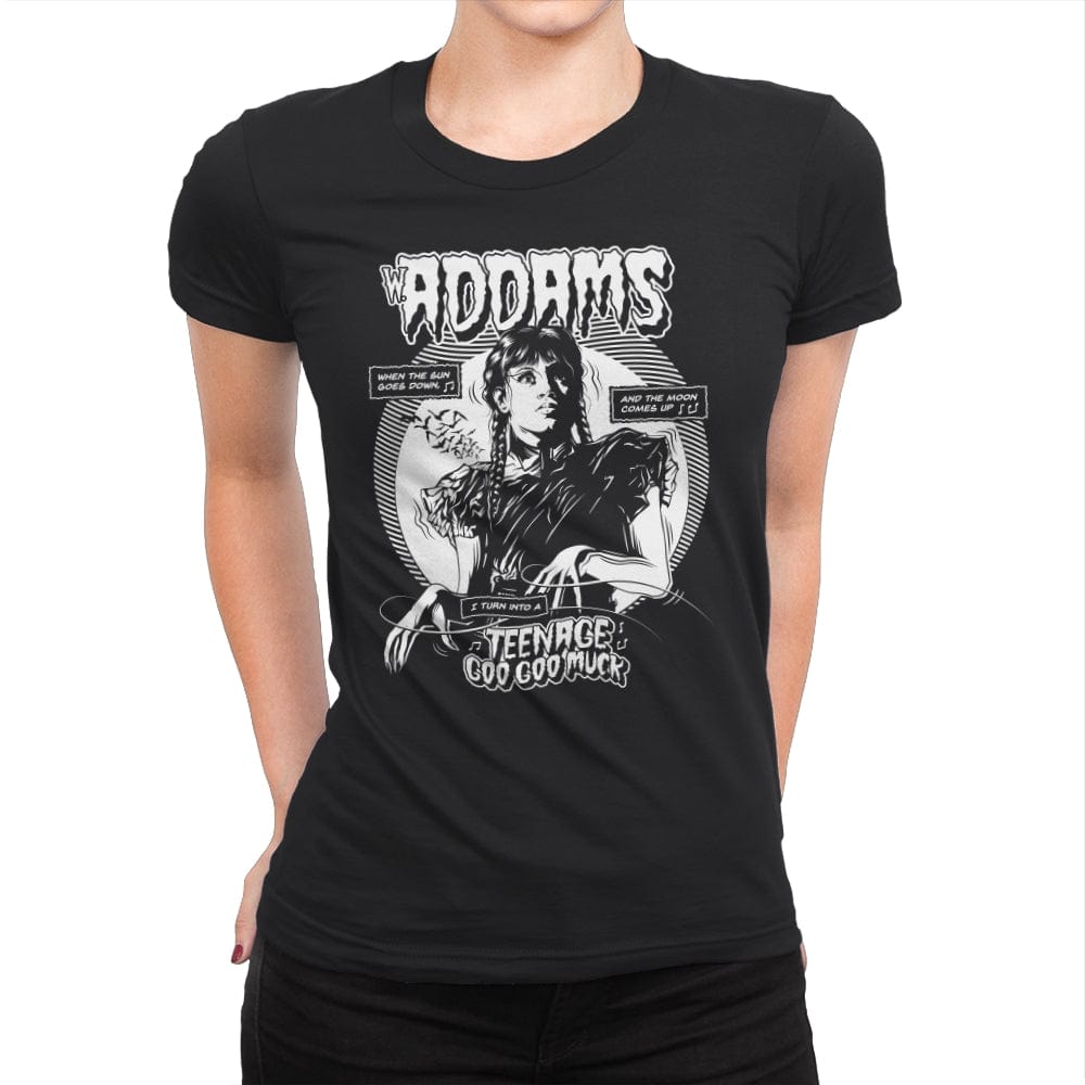GOO GOO MUCK - Womens Premium T-Shirts RIPT Apparel Small / Black