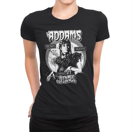 GOO GOO MUCK - Womens Premium T-Shirts RIPT Apparel Small / Black