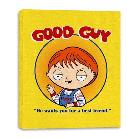 Good Guy - Canvas Wraps Canvas Wraps RIPT Apparel 16x20 / Sunshine