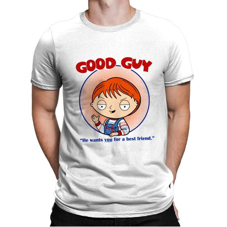 Good Guy - Mens Premium T-Shirts RIPT Apparel Small / White