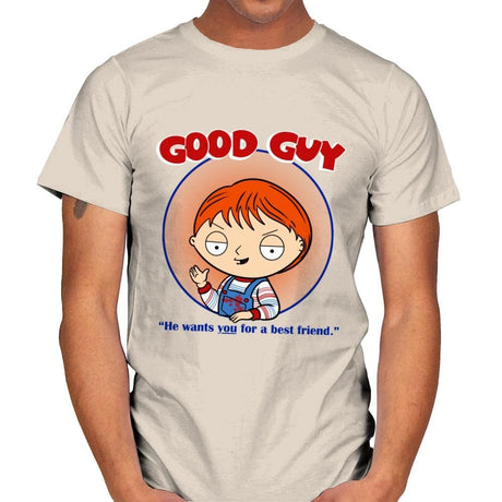 Good Guy - Mens T-Shirts RIPT Apparel Small / Natural