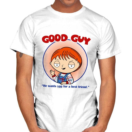 Good Guy - Mens T-Shirts RIPT Apparel Small / White
