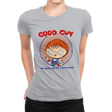 Good Guy - Womens Premium T-Shirts RIPT Apparel Small / Silver