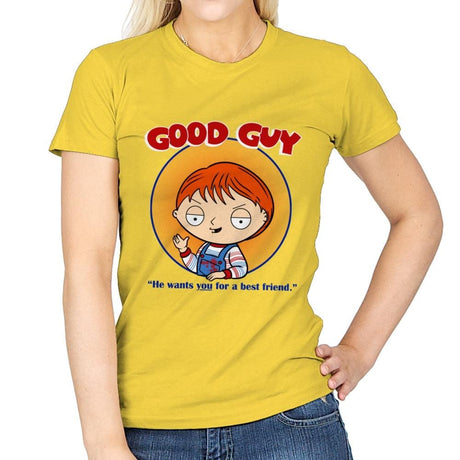Good Guy - Womens T-Shirts RIPT Apparel Small / Daisy