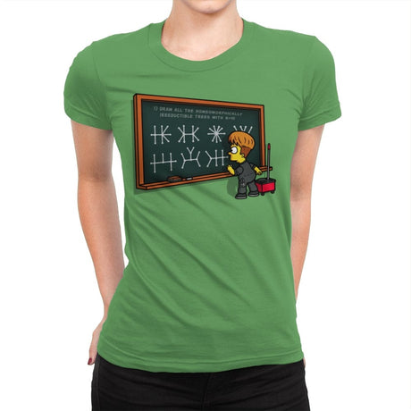Good Janitor! - Womens Premium T-Shirts RIPT Apparel Small / Kelly