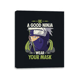 Good Ninja - Canvas Wraps Canvas Wraps RIPT Apparel 11x14 / Black