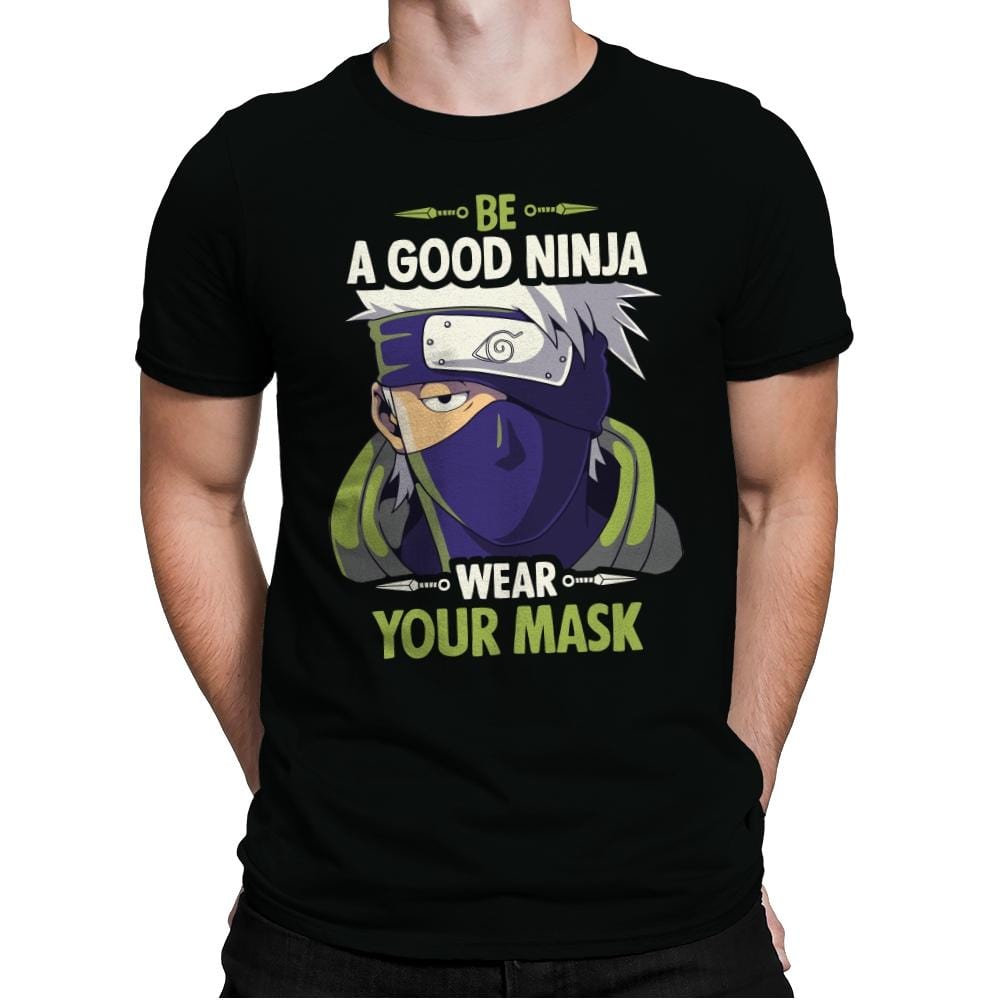Good Ninja - Mens Premium T-Shirts RIPT Apparel Small / Black
