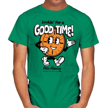 Good Time - Mens T-Shirts RIPT Apparel Small / Kelly