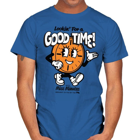 Good Time - Mens T-Shirts RIPT Apparel Small / Royal