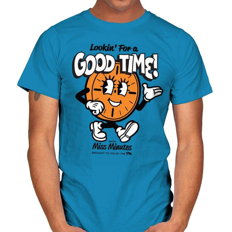 Good Time - Mens T-Shirts RIPT Apparel Small / Sapphire