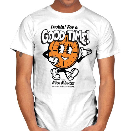 Good Time - Mens T-Shirts RIPT Apparel Small / White