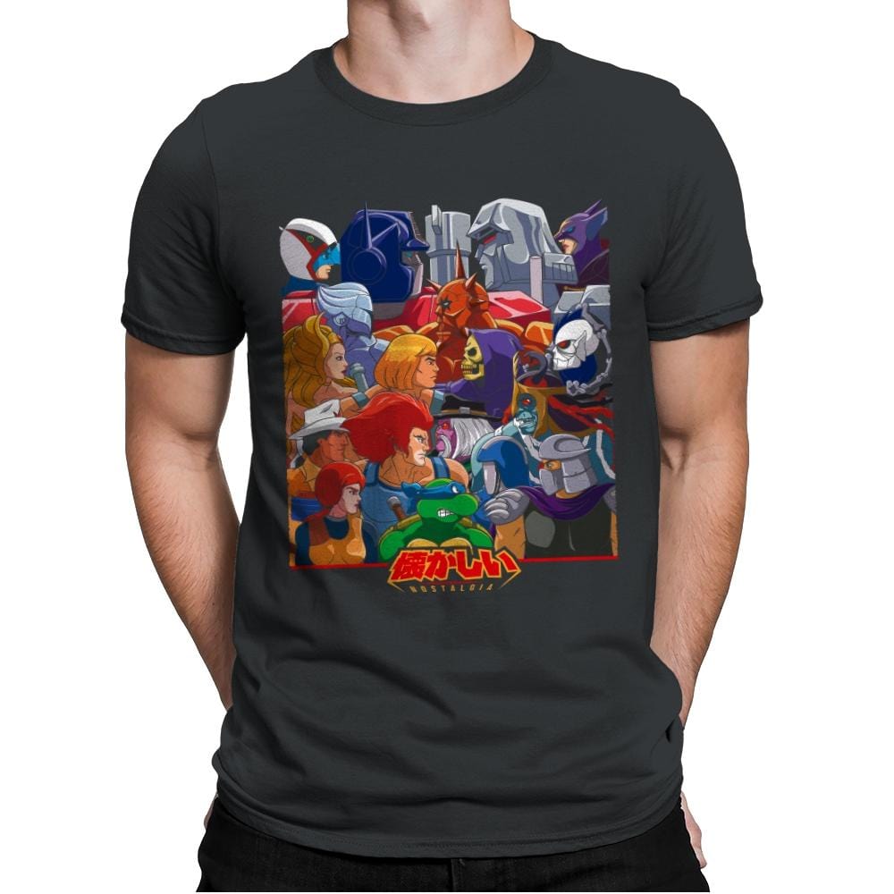 Good Versus Evil - Mens Premium T-Shirts RIPT Apparel Small / Heavy Metal