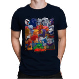 Good Versus Evil - Mens Premium T-Shirts RIPT Apparel Small / Midnight Navy