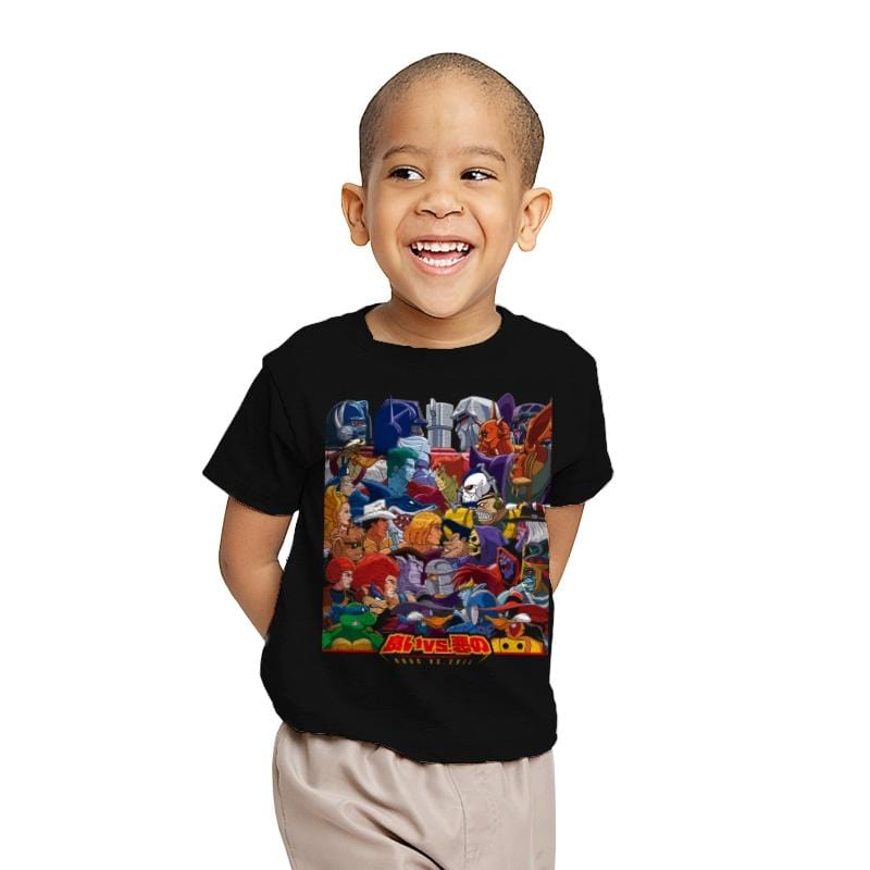 Good vs. Evil - Youth T-Shirts RIPT Apparel X-small / Black