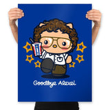 Goodbye Alexei - Prints Posters RIPT Apparel 18x24 / Royal