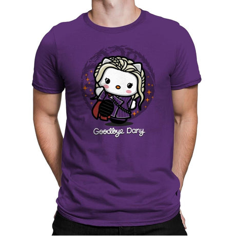Goodbye Dany - Mens Premium T-Shirts RIPT Apparel Small / Purple Rush