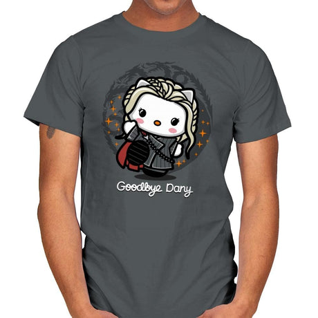 Goodbye Dany - Mens T-Shirts RIPT Apparel Small / Charcoal