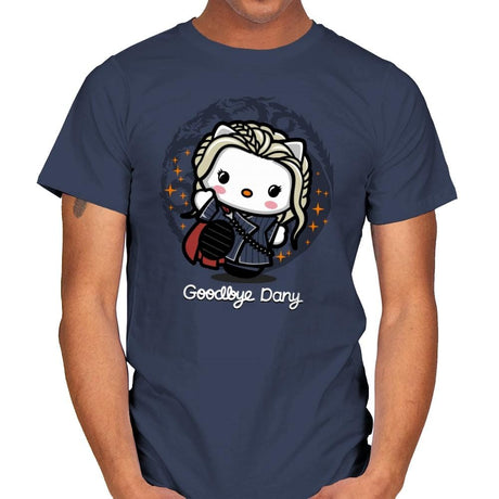 Goodbye Dany - Mens T-Shirts RIPT Apparel Small / Navy