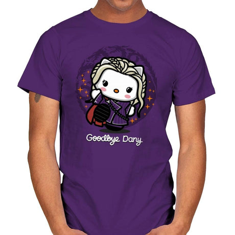 Goodbye Dany - Mens T-Shirts RIPT Apparel Small / Purple