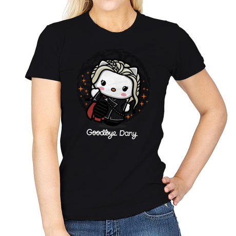 Goodbye Dany - Womens T-Shirts RIPT Apparel Small / Black