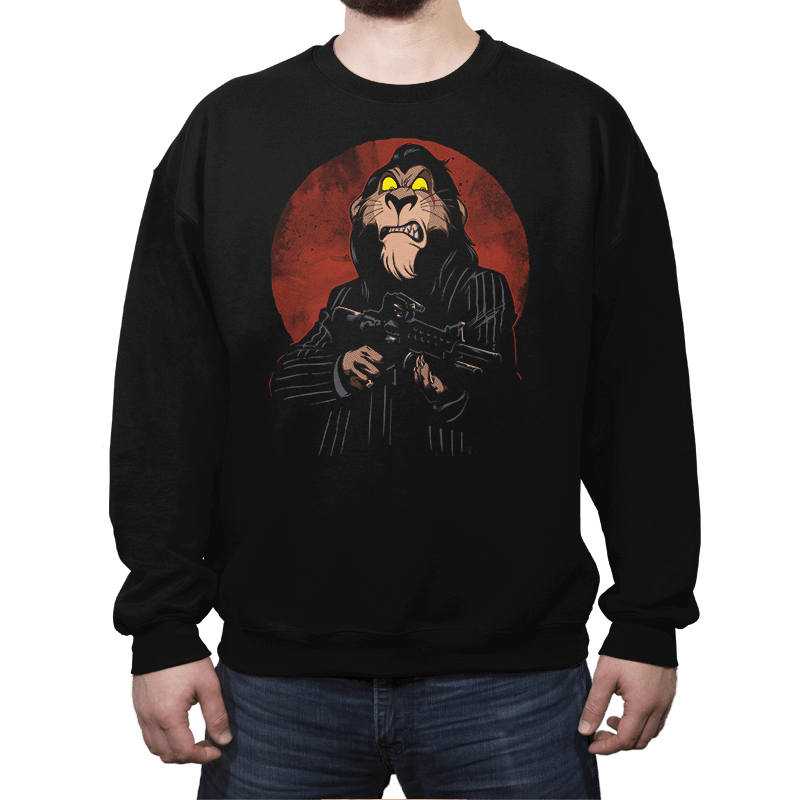 Goodnight Bad Guy! - Crew Neck Sweatshirt Crew Neck Sweatshirt RIPT Apparel