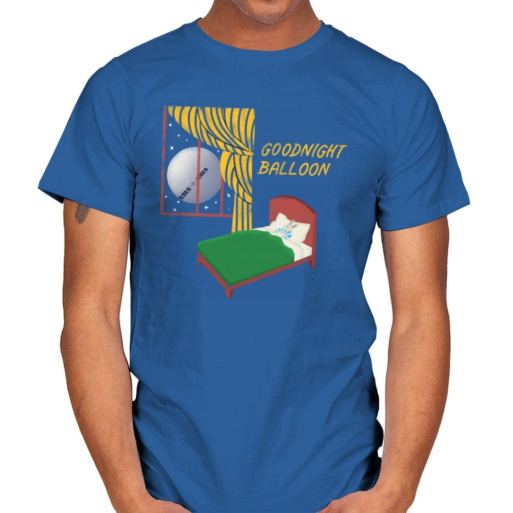 Goodnight Balloon - Mens T-Shirts RIPT Apparel Small / Royal