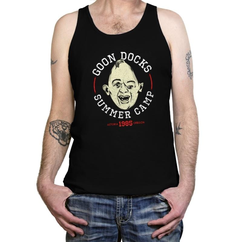 Goon Docks Summer Camp - Tanktop Tanktop RIPT Apparel X-Small / Black