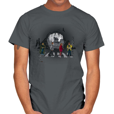 Goonie Trails - Mens T-Shirts RIPT Apparel Small / Charcoal