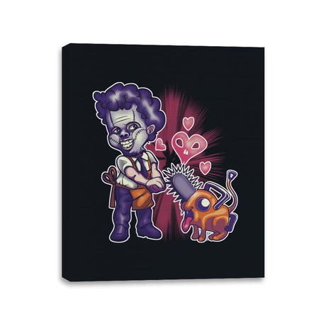 Gore Love - Canvas Wraps Canvas Wraps RIPT Apparel 11x14 / Black