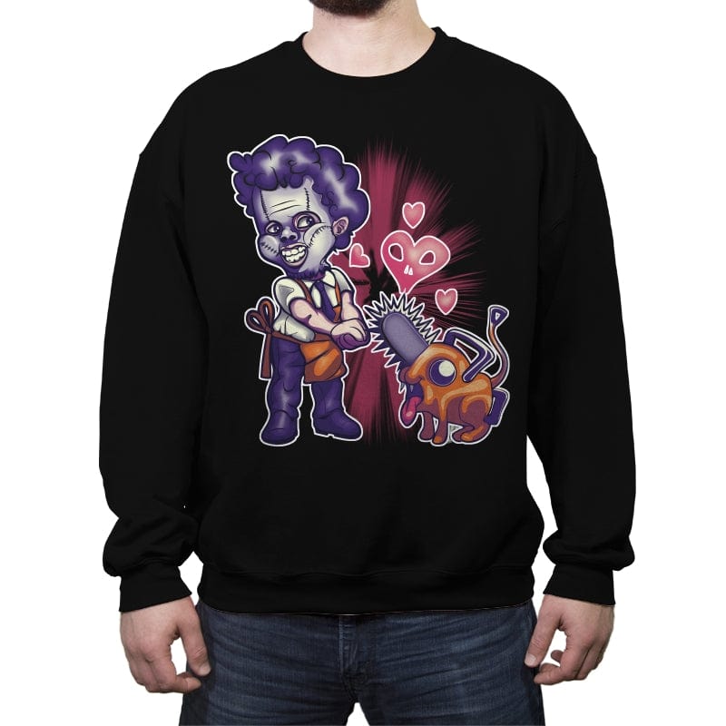 Gore Love - Crew Neck Sweatshirt Crew Neck Sweatshirt RIPT Apparel Small / Black