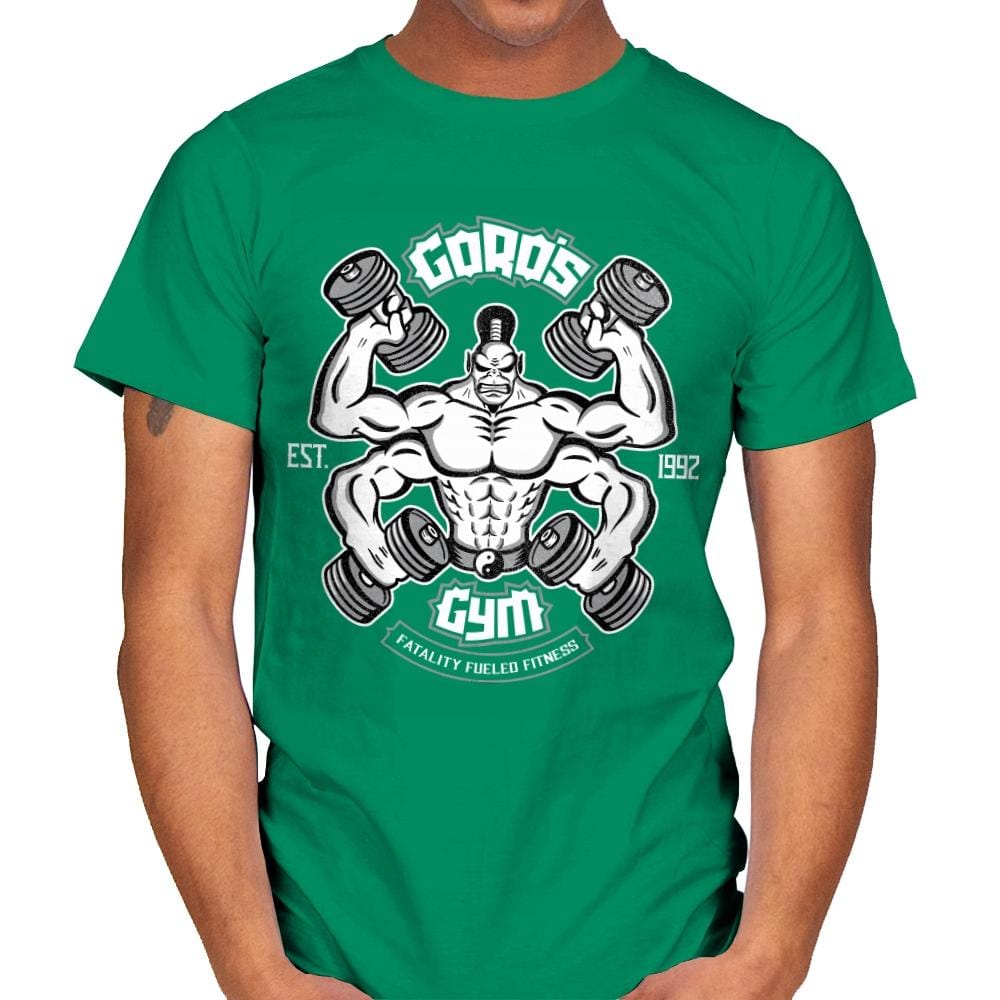 Goro's Gym 1992 - Mens T-Shirts RIPT Apparel Small / Kelly Green