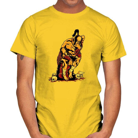 Goro The Thinker Exclusive - Mens T-Shirts RIPT Apparel Small / Daisy