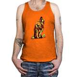 Goro The Thinker Exclusive - Tanktop Tanktop RIPT Apparel X-Small / Neon Orange