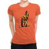 Goro The Thinker Exclusive - Womens Premium T-Shirts RIPT Apparel Small / Classic Orange