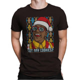Got Any Cookies - Ugly Holiday - Mens Premium T-Shirts RIPT Apparel Small / Dark Chocolate