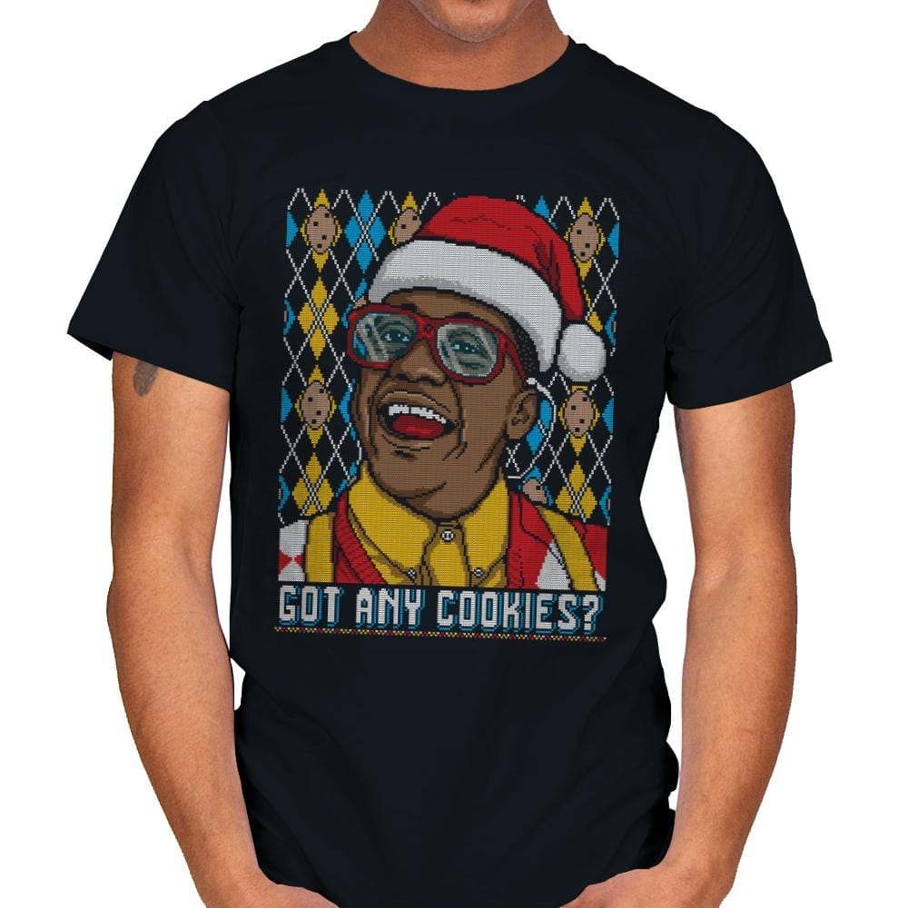 Got Any Cookies - Ugly Holiday - Mens T-Shirts RIPT Apparel Small / Black