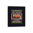 Got Invited to a X-mas Party - Canvas Wraps Canvas Wraps RIPT Apparel 8x10 / Black