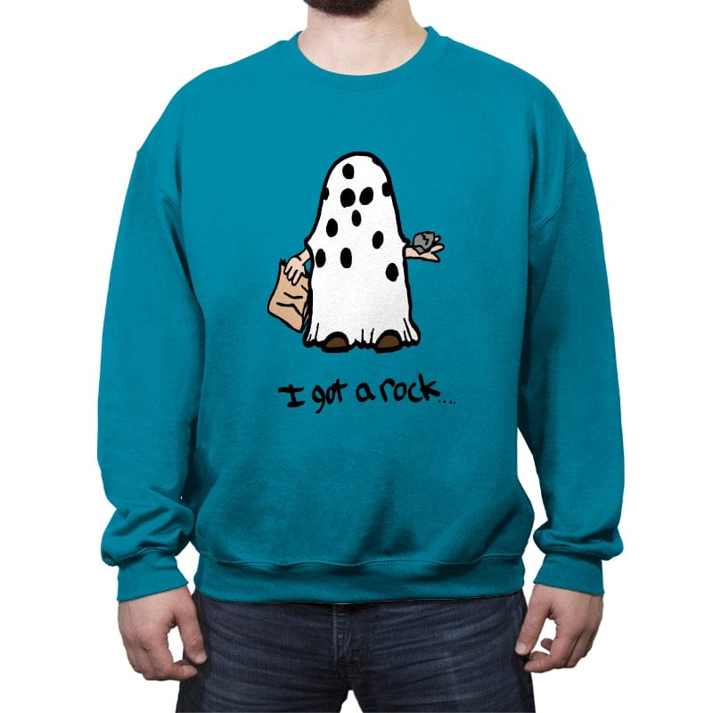 Got Rock - Crew Neck Sweatshirt Crew Neck Sweatshirt RIPT Apparel Small / Antique Sapphire