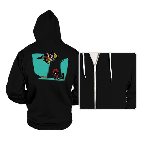 Gotcha - Hoodies Hoodies RIPT Apparel Small / Black