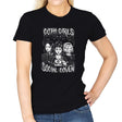 Goth Girls Social Coven - Womens T-Shirts RIPT Apparel Small / Black