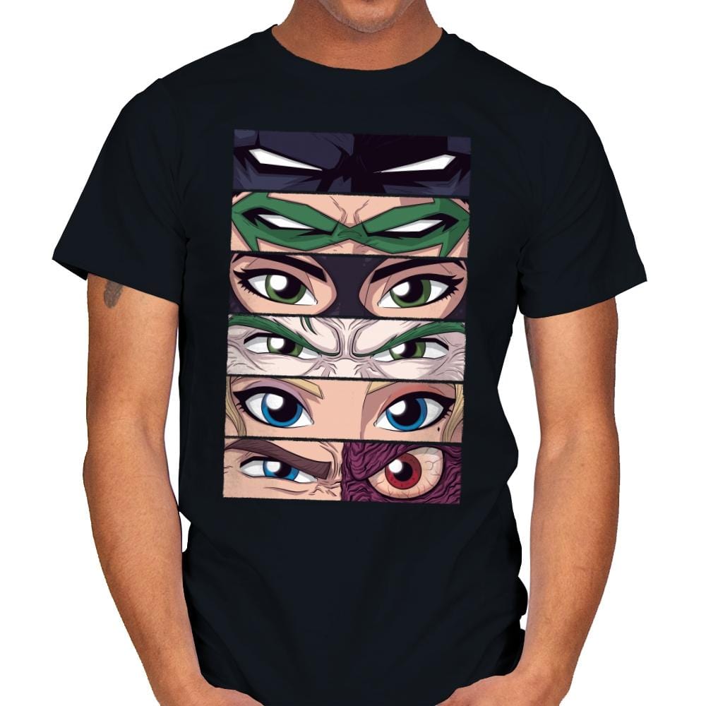 Gotham Eyes - Mens T-Shirts RIPT Apparel Small / Black