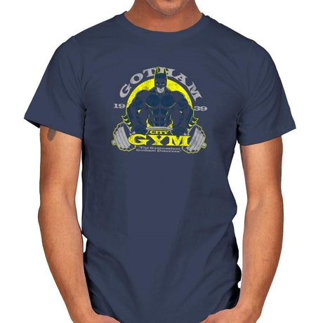 Gotham Gym Exclusive - Mens T-Shirts RIPT Apparel Small / Navy