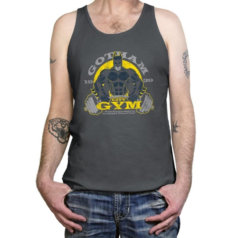 Gotham Gym Exclusive - Tanktop Tanktop RIPT Apparel X-Small / Asphalt