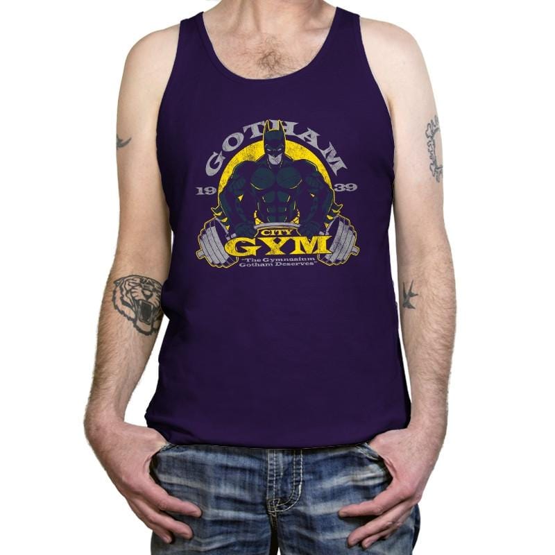Gotham Gym Exclusive - Tanktop Tanktop RIPT Apparel X-Small / Team Purple